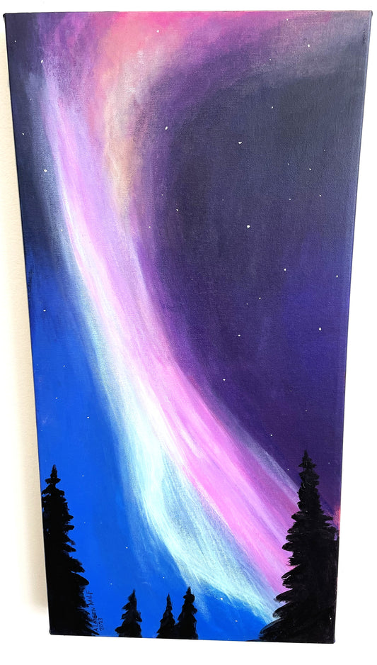 Aurora Lights Painting