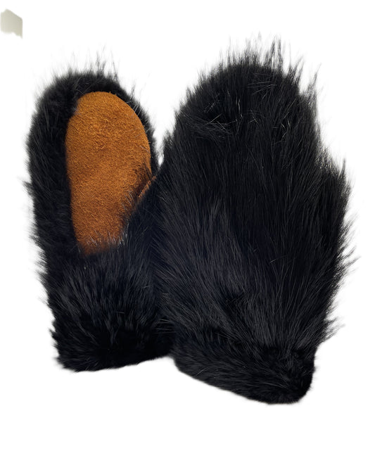 Black Beaver Mitts (Women's)