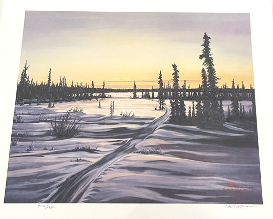 "Bush Trail" Limited Edition Prints - Bern Will Brown