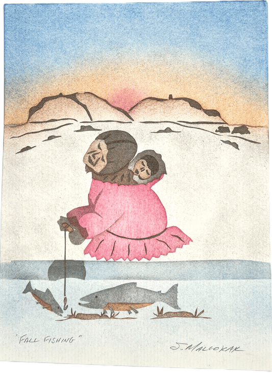 Fall Fishing Print - Susie Malgokak