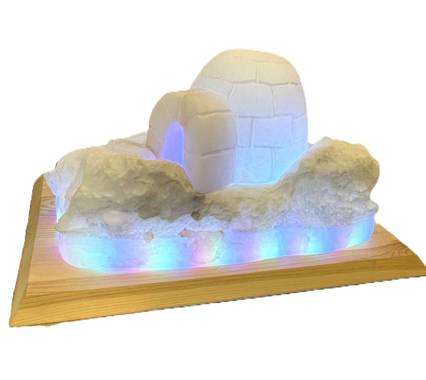 Igloo Alabaster Soapstone Lamp