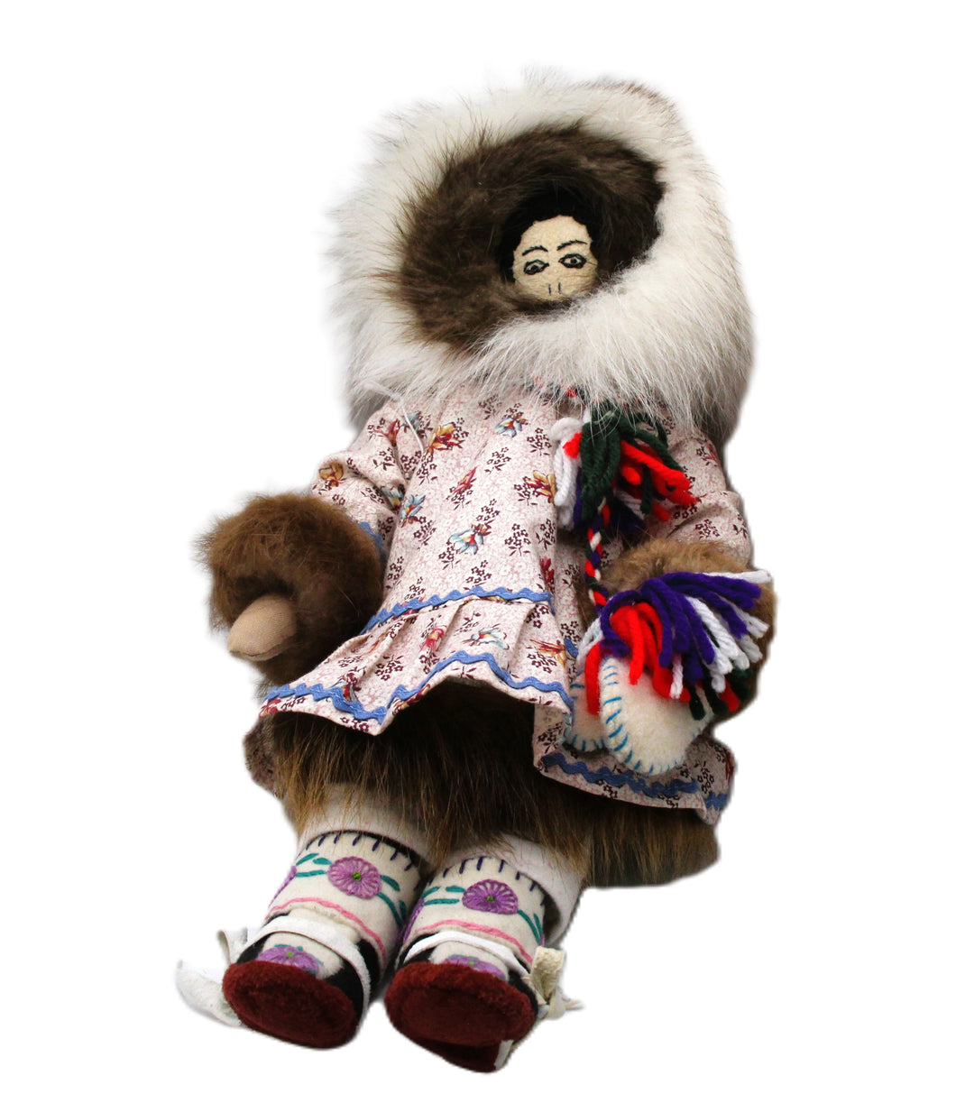 Hand Made Inuit Doll