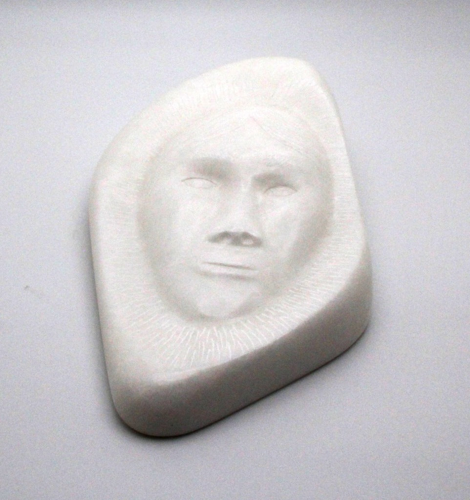 Inuit Face - Alabaster Soapstone