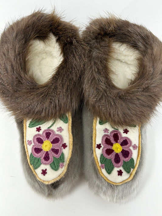 Sealskin Slippers