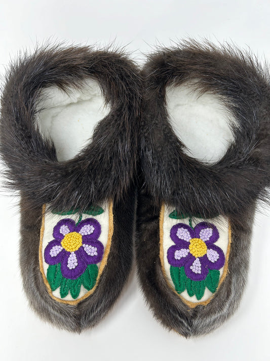 Sealskin Slippers