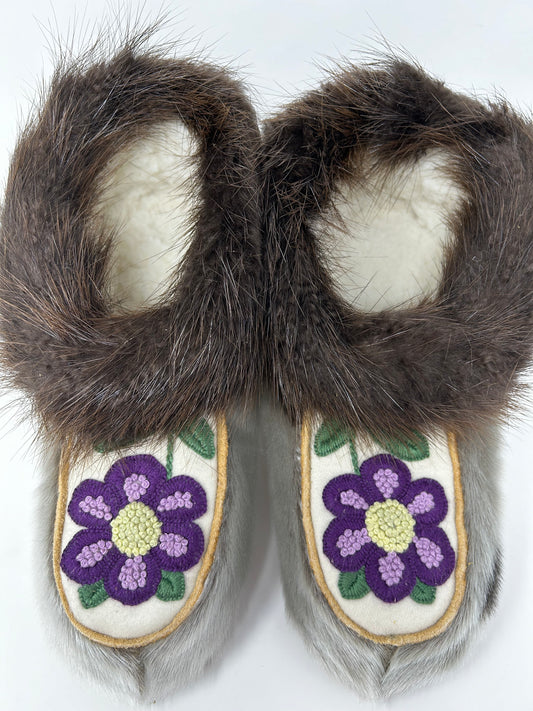 Sealskin Slippers