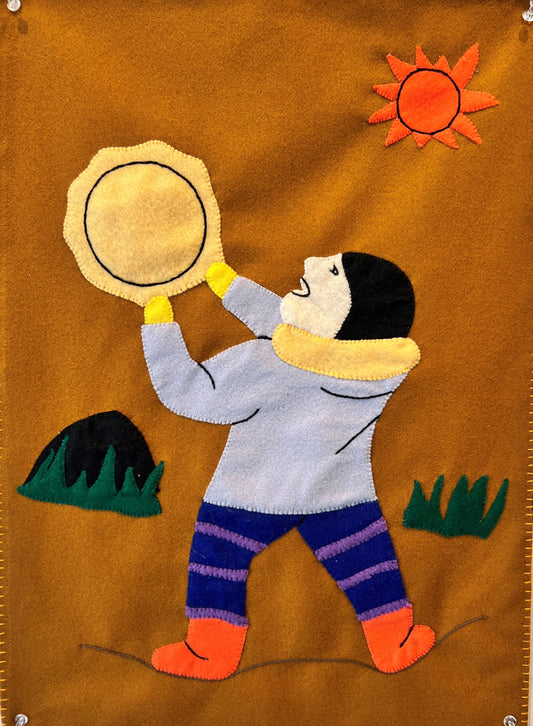 MIDNIGHT SUN DRUMMING TAPESTRY