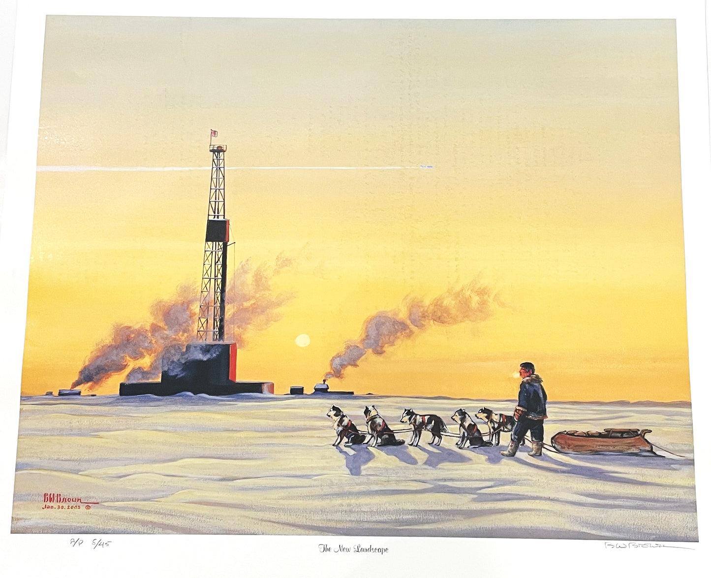 "New Landscape" Limited Edition Prints - Bern Will Brown