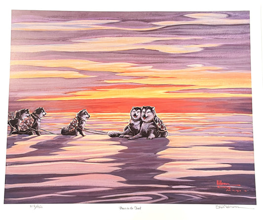 'Paws on the Trail" Limited Edition Prints - Bern Will Brown