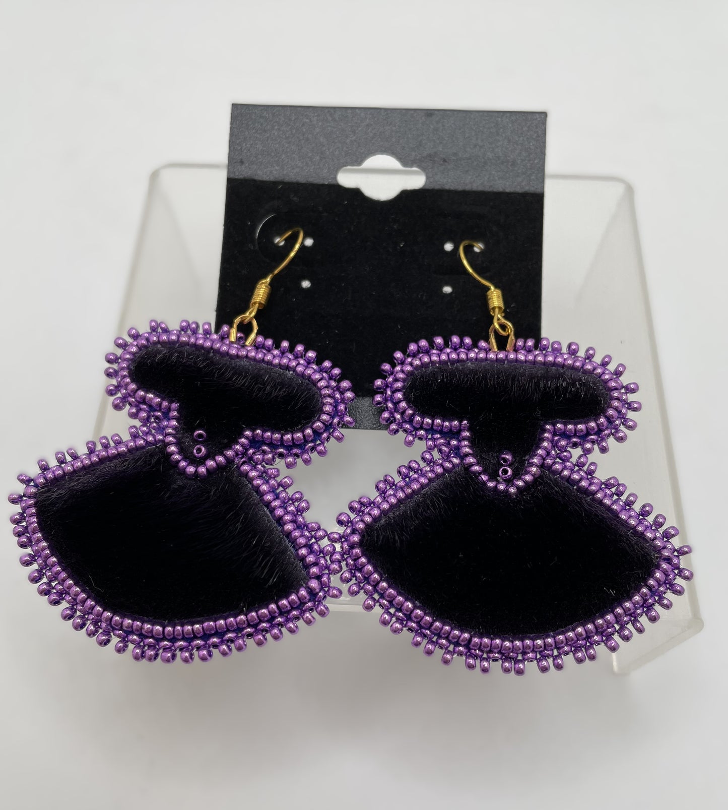 Sealskin Ulu Earrings