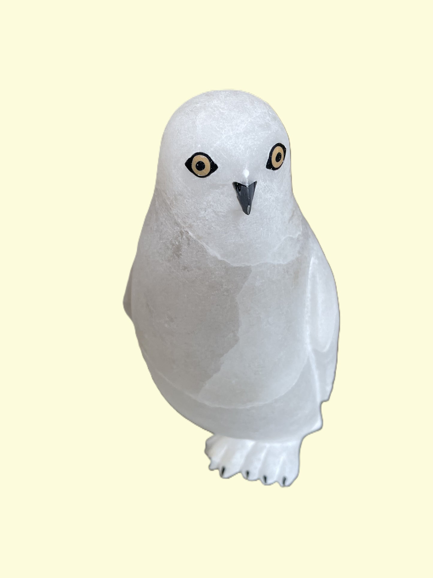 ARCTIC SNOWY OWL CARVING