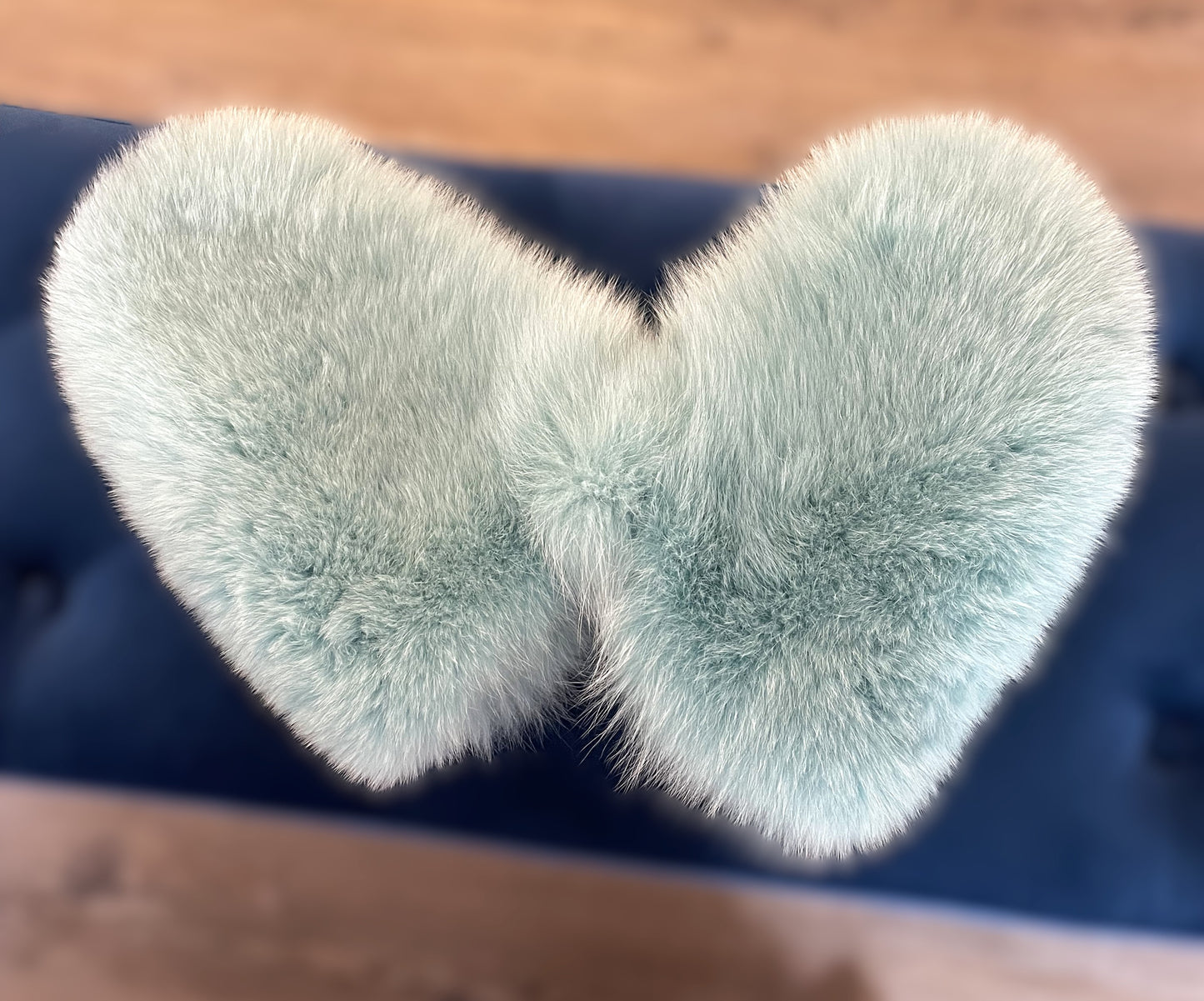 Teal  Fox Mitts - Boxer Style